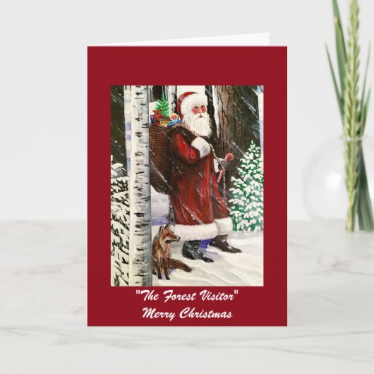 ザフォレストビジターグリーティングカード2 シーズンカード (正面)