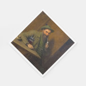 ザフォレストレンジャー（Eduard von Grutzner著） スタンダードランチョンナプキン (角)