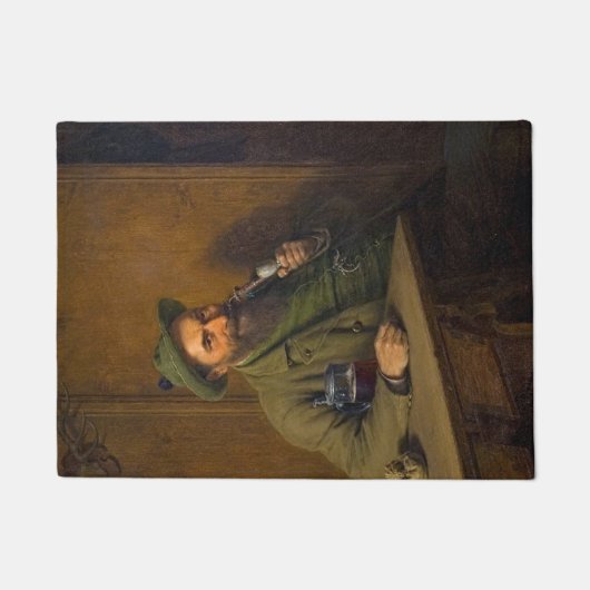 ザフォレストレンジャー（Eduard von Grutzner著） ドアマット (正面)