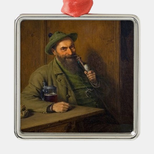 ザフォレストレンジャー（Eduard von Grutzner著） メタルオーナメント (正面)