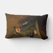 ザフォレストレンジャー（Eduard von Grutzner著） ランバークッション (裏面)