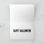 ザフォレスト幽霊のよく出るハロウィーン カード (内部)