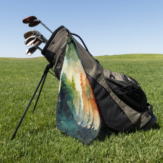 ザフォレスト(自然) ゴルフタオル (グリーン)