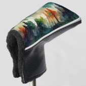 ザフォレスト(自然) ゴルフヘッドカバー (3/4 正面)