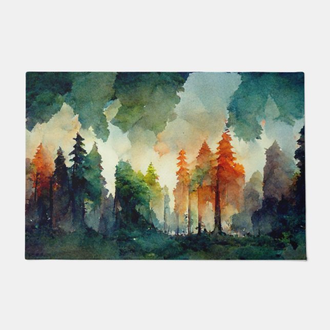 ザフォレスト(自然) ドアマット (正面)