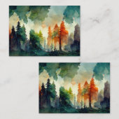 ザフォレスト(自然) ノートカード (正面/裏面)