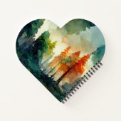 ザフォレスト(自然) ノートブック (裏面)