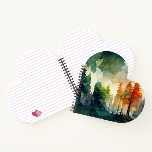 ザフォレスト(自然) ノートブック (内部)