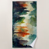 ザフォレスト(自然) ビーチタオル (正面)