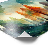 ザフォレスト(自然) フォトプリント            (角)