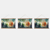 ザフォレスト(自然) 吊り下げ型タペストリー (トリプル)