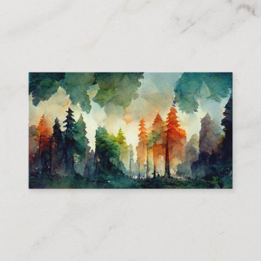 ザフォレスト(自然) 名刺 (正面)