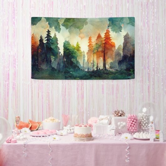 ザフォレスト(自然) 横断幕 (パーティー)