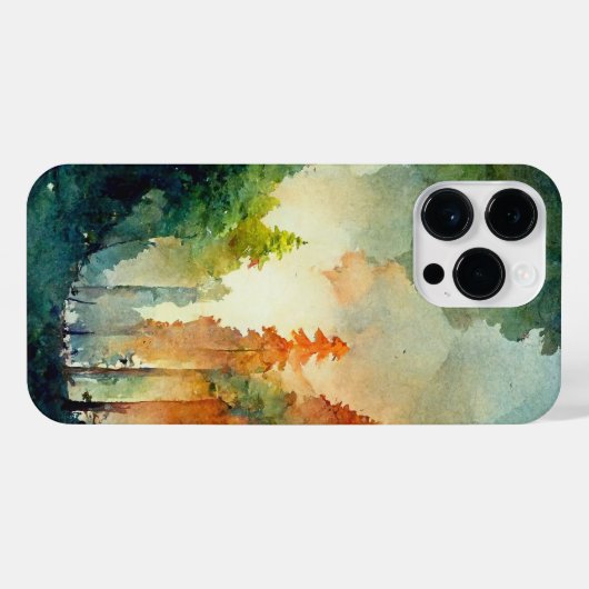 ザフォレスト(自然) iPhoneケース (裏面横)