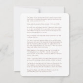 ザフォーウィンズ – 説明カード 招待状 (裏面)