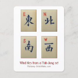 ザフォーウィンズ – 説明カード 招待状