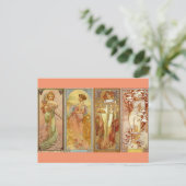 ザフォーシーズンズアールヌーボー ポストカード (スタンド正面)