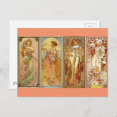 ザフォーシーズンズアールヌーボー ポストカード (正面/裏面)