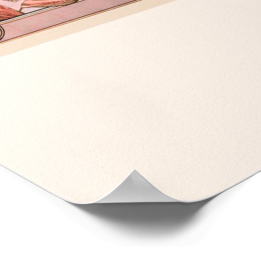 ザフォーシーズンズシリーズアルフォンスミュシャ ポスター (角)