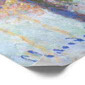 ザフォーツリーズクロードモネ ポスター (角)