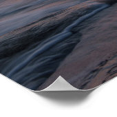 ザフォーティ足、サンドイコーブ、郡ダブリン、アイルランド ポスター (角)