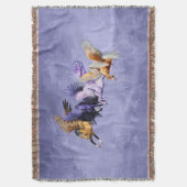 ザフォーペガシウマ飛んでいるペガサススタリオン スローブランケット (正面縦)