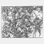 ザフォーホースメンフリースブランケット フリースブランケット (正面(横))