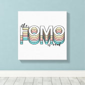 ザフォーミズパ実在ステルムードモダンタイポグラフィ キャンバスプリント (インサイチュ (ウッドフロア))