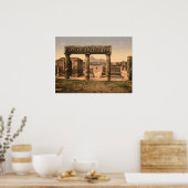 ザフォーラム，ポンペイ，カンパニア，イタリア ポスター (キッチン)