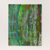 ザフットブリッジ日本のバイアフタークロードモネ ジグソーパズル (縦)