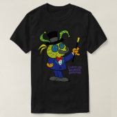 ザフライハロウィーンをガーフィールド Tシャツ (デザイン正面)