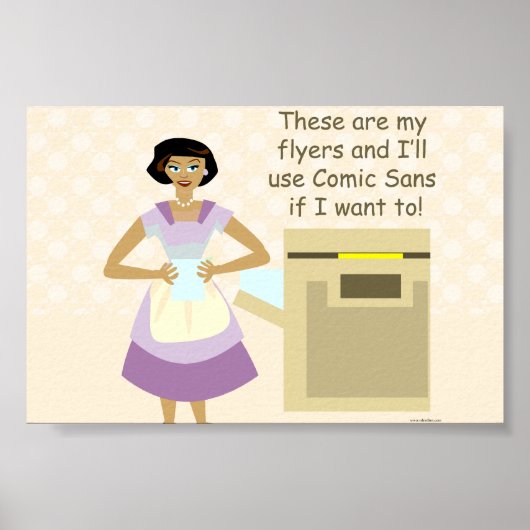 ザフライヤーデザイン女神 ポスター (正面)