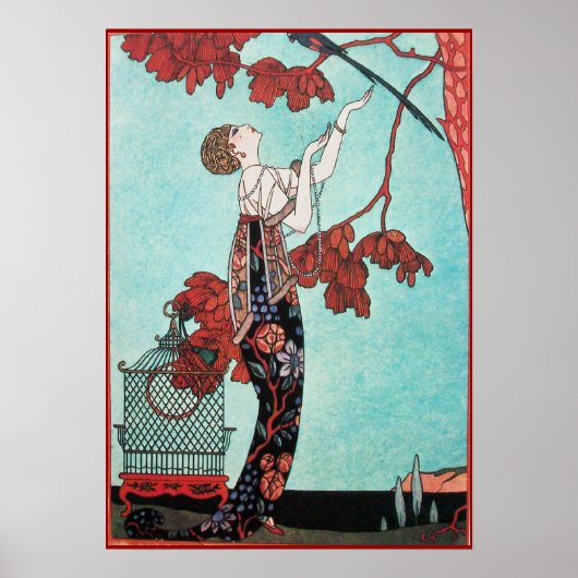 ザフラウィティバード、美しいファッション設計者 ポスター (正面)