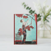 ザフラウィティバード、美しいファッション設計者 ポストカード (スタンド正面)