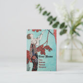 ザフラウィティバード、美しいファッション設計者 名刺 (スタンド正面)