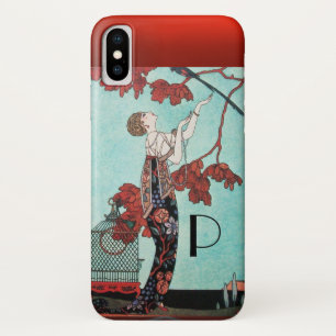ザフラウィティバード、美しいファッション設計者 iPhone X ケース