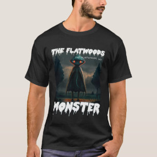 ザフラットウッズモンスター1952不気味な怖い暗号Le Tシャツ