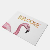 ザフラミンゴ ドアマット (アングル)