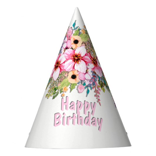 ザフラワーガーデン パーティーハット (正面)