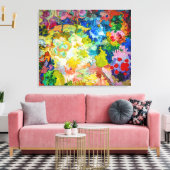 ザフラワーガーデン | Carl Lohse | キャンバスプリント (インサイチュ (リビング))