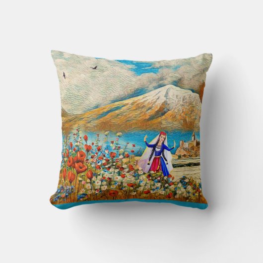 ザフラワーガール クッション (正面)