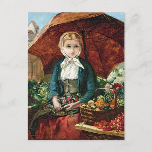 ザフラワーガール ポストカード (正面)