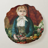 ザフラワーガール ラウンドクッション (裏面)