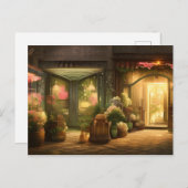 ザフラワーショップデジタルアート ポストカード (正面/裏面)