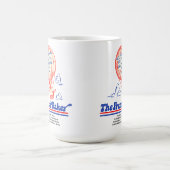 ザフランスのベイカー、シカゴ、スクッキー、オークブルック コーヒーマグカップ (中央)