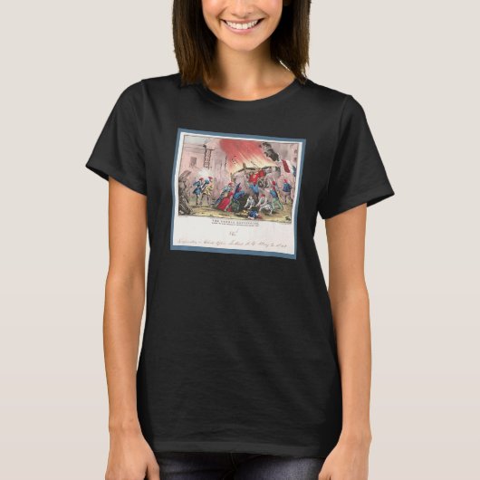 ザフランスの革命 Tシャツ (正面)