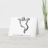 ザフリーク来スアットナイト-ハロウィーンカード カード (裏面)