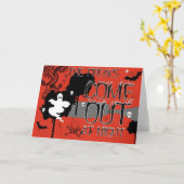 ザフリーク来スアットナイト-ハロウィーンカード カード (黄色い花)