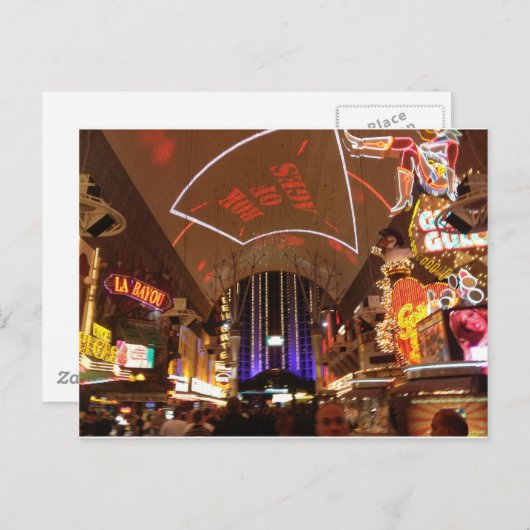 ザフリーモント通りエクスペリエンス – ラスベガス ポストカード (正面/裏面)