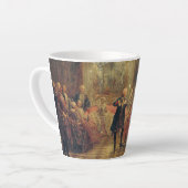 ザフルートコンサート – アドルフメンツェルスモール カフェラテマグ (左アングル)